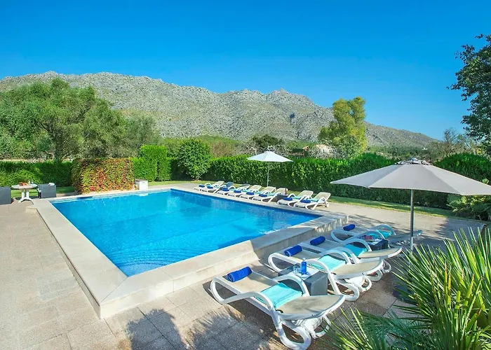 Impressive Mallorca 6 Bedrooms Papa Large Private Pool Villa Pollença