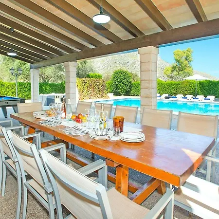 Impressive Mallorca 6 Bedrooms Papa Large Private Pool Serene Mountain Views Cala San Vicente 빌라 포엔샤