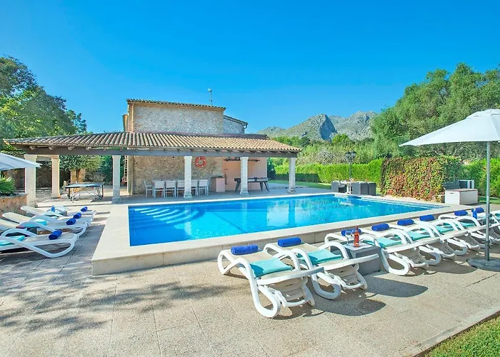 Papa: Serene Mountain Views In Cala San Vicente Villa Pollenca